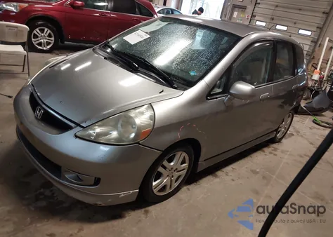 2008 Honda Fit Sport from USA, damaged, VIN JHMGD38648S053053